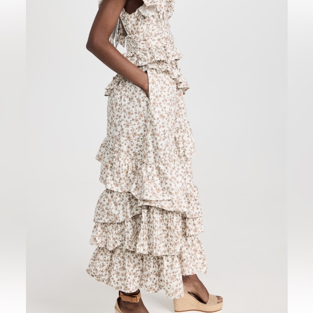 Floral Ruffle Dress - Picture 8 of 12